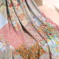 thumbnail image 3 of Pioneer Flower Floral Print Pattern Blanket,Comfortable Soft Flannel Throw Blanket,All Season,Warm Lightweight Blankets for Sofa Bed Couch Living Room Chair,50"x60", 3 of 4