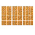 thumbnail image 1 of Amdohai 3 Sheets High Viscosity Wood Stickers Self-Adhesive Label Sticker Blank Sticker 4pcs/Sheet for Home Office Organization, 1 of 8