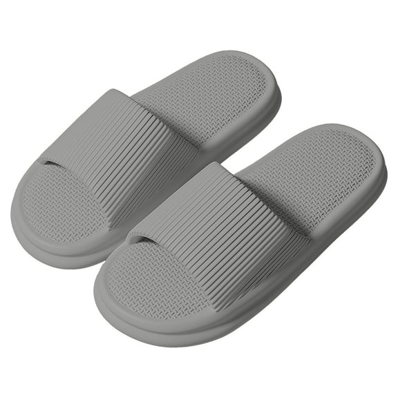 ElainilyeNon-Slip Shower Slippers, Thick Sole Flip Flops, Unisex Bathroom Sandals for Pool, Beach, and Indoor Use