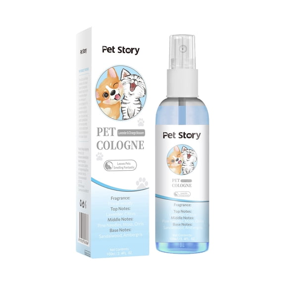 Pet Spray, Conditioning & Odor,pet Odor Remover Perfume For All Coat Types, 100ml/3.4 OZ