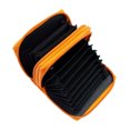 thumbnail image 4 of Women's Palm Wallet with RFID Blocking (Orange), 4 of 5