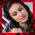 thumbnail image 3 of Hair Waver Revlon Jumbo, 3 barriles, ondas duraderas, color rosa, 3 of 5