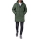 thumbnail image 2 of Chaqueta acolchada con capucha INSPIRE CHIC para hombre, abrigo de invierno de longitud media, con cremallera, acolchado y forrado, color verde oscuro, 2 of 6