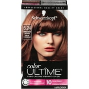 Schwarzkopf Color Ultime Permanent Hair Color Cream, 5.24 Cinnamon Brown