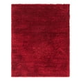 thumbnail image 3 of Unique Loom Infinity Shag Collection Area Rug - Jinko (8' x 10' Rectangle Merlot), 3 of 6