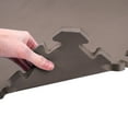 thumbnail image 5 of FlooringInc 5/8" Thick Premium Interlocking Foam Tiles, Pilates, Yoga, Other Aerobic/Cardio Work Outs, Kids Playrooms, Chocolate, 6 Pack, 5 of 6
