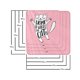 thumbnail image 5 of Cojines de asiento suaves y cómodos para el hogar, el hotel y la oficina, cojines de comedor con estampado de adorables gatos de 45 x 45 cm, 5 of 5