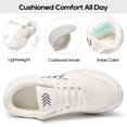 thumbnail image 4 of Decould sylf Women Walking Shoes Comfortable Breathable Sneakers Lightweight Non-Slip Casual Shoes, 4 of 8