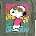 thumbnail image 3 of Peanuts - Groovy Stacked - Men's Short Sleeve Graphic T-Shirt, 3 of 6
