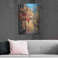 thumbnail image 6 of Luxe Metal Art 'Montmartre Evening' by Haixia Liu, Metal Wall Art, 24"x36", 6 of 7