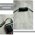 thumbnail image 3 of Phenofice Patch Cables For Guitar Pedals 1Set In Black With Rubber And Metal For Electric Guitar, 3 of 8