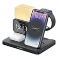 thumbnail image 4 of cargador inalámbrico 3 en 1 con reloj despertador, 4 of 7