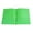 Green, variant on Opehuo Binder Organizer,Heavy Duty Plastic 3 Hole Punch Pocket Folders-Extra Tough Folders-Assorted Primary Colors-Letter Size,11.4"*18.7",Yellow