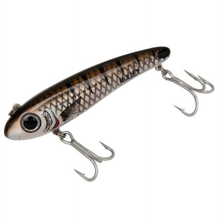 UPC: 0032256245720 | Bomber Mullet Lipless Crankbait 3 1/2 Spot Tail Pogy 5/8 oz.
