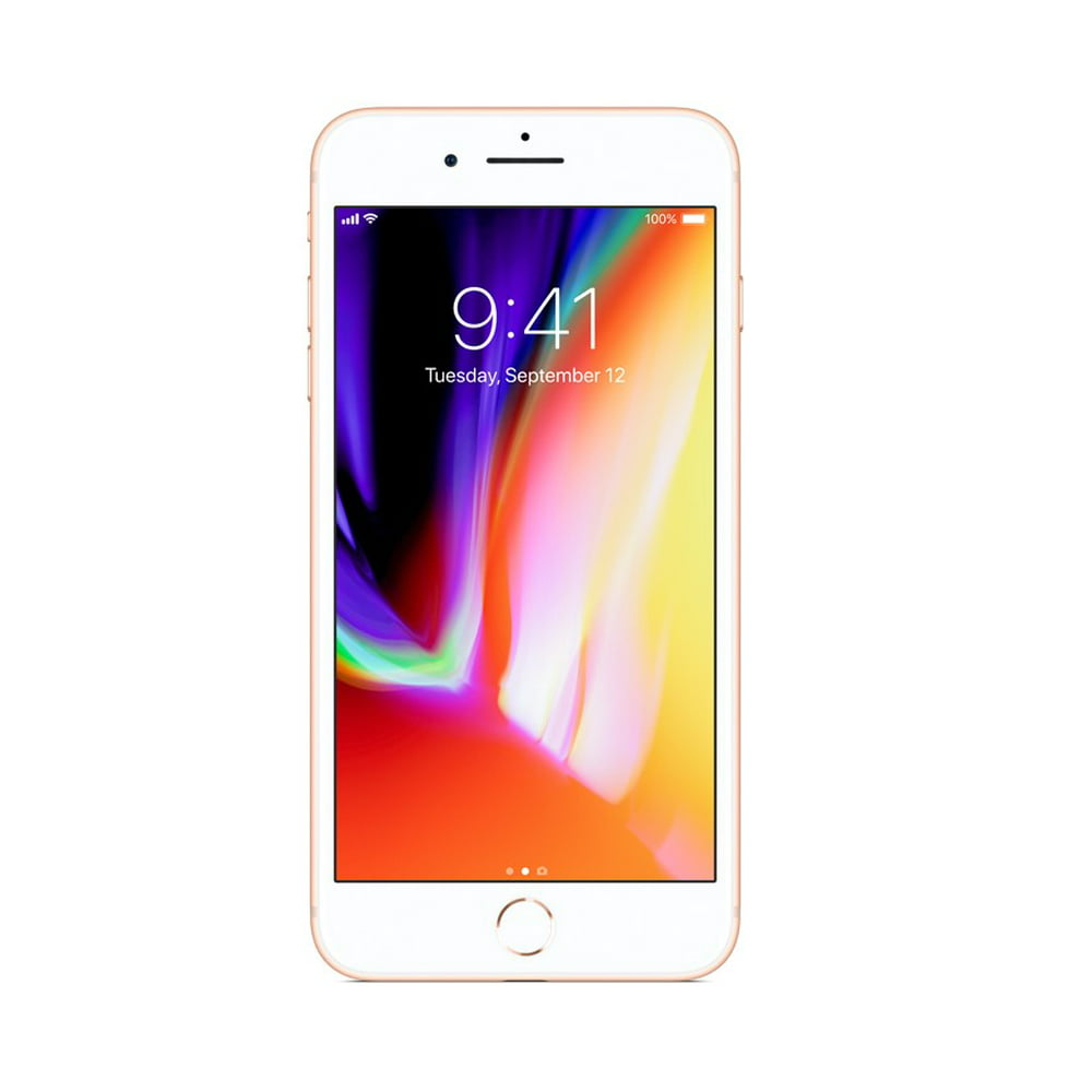 Refurbished Apple iPhone 8 Plus 256GB Gold LTE Cellular MQ8J2LL/A