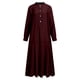 thumbnail image 3 of WILLBEST Vestidos De Mujer Vestido Midi Holgado De Mezcla De Lino Con Dobladillo Irregular Estilo Vintage Coreano Vestido Informal De Línea A Para Mujer, 3 of 3
