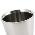 thumbnail image 6 of 340 Ml Stainless Steel Copper Plated Double Layers Tea Mug Silver, 6 of 8