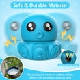 thumbnail image 3 of Dog Toys Clearance,URRU Dog Treat Dispenser Toys,Squeaky Stuffable Dog Chew Toy,Dog Toys for Aggressive Chewers,Interactive Slow Feeder Tough Puzzle Toys Teeth Cleaning,Blue Octopus, 3 of 7
