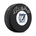 thumbnail image 1 of Brian Bellows Rondelle Rétro avec Logo des Lightning de Tampa Bay Autographiée, 1 of 2