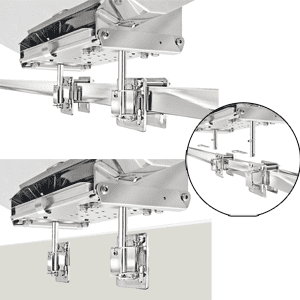 - Magma Dual Square/Flat or Side Bulkhead Rail Mount HD