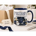 thumbnail image 3 of Software Engineer Mug Build Debug Create Coffee Cup Gift for Programmers, 3 of 3