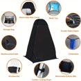 thumbnail image 2 of Pop-Up Shower Tent Portable Privacy Tent for Camping, Outdoor Bathroom Toilet Changing Dressing Room, Extra Tall Shelter for Hiking Beach Fishing Picnic, 2 of 7