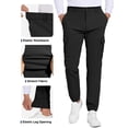 thumbnail image 3 of SPECIAL MAGIC Men's Cargo Hiking Pants Lightweight Quick Dry Water Resistant Jogger Pants with Stretch Fabric and Multi Pockets, 3 of 6
