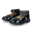 thumbnail image 3 of Flats Niña Ballerinas Charol Zapatos Negro, 3 of 5