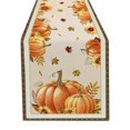 thumbnail image 1 of Sunflower & Maple Pattern Tablecloth Kitchen Dining Table Cover Stain & Wrinkle Polyester Fabric For Home Decor, 1 of 9