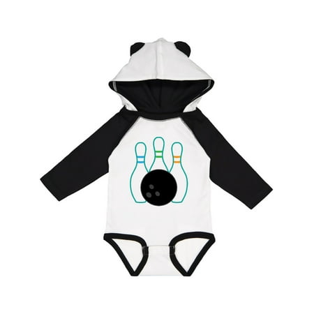 

Inktastic Bowling Team Bowler Gift Gift Baby Boy or Baby Girl Long Sleeve Bodysuit