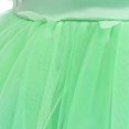 thumbnail image 5 of Sngxgn Girls' Sleeveless Party Dress, Fit and Flare Silhouette, Round Neckline & Back Zip Closure(Green,150), 5 of 8