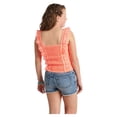 thumbnail image 3 of Justice Girls Smocked Ruffle Garment Dye Tank Top, Sizes XS-XLP, 3 of 4