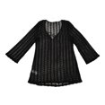 thumbnail image 2 of Salida de Playa Ocean Pacific Talla EG Crochet Manga y Cuello Amplio Negro, 2 of 4