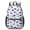Colorful Gradient Dinosaurs Silhouettes Galaxy, variant on Colorful Gradient Dinosaurs Silhouettes Galaxy 17" Waterproof Oxford School Backpacks for Teens, S-Shape Padded Straps, for School, Travel, Hiking, Camping
