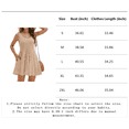 thumbnail image 5 of ZOELNIC Womens Summer Dress Sleeveless Mini Dresses Fashion Casual Fit Flowy Tiered Boho Beach Vacation Sundress, S, 5 of 5
