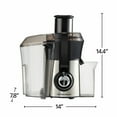 Hamilton Beach Big Mouth Pro Juice Extractor Silver, Black