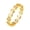 11-Gold, variant on Five Blessings Coppers Coin Indexes Finger Five Emperors Coin Rings Stainless Steel Accessories Handmade Accessory