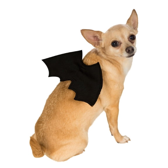 Classic Black Bat Wings Pet Dog Costume Accessory Small-Medium