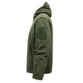 thumbnail image 4 of MHFRRA Chaqueta con Capucha para Exteriores, Cálida, Resistente Al Viento, Suave, Térmica, con Capucha para Clima Frío Verde, 4 of 8