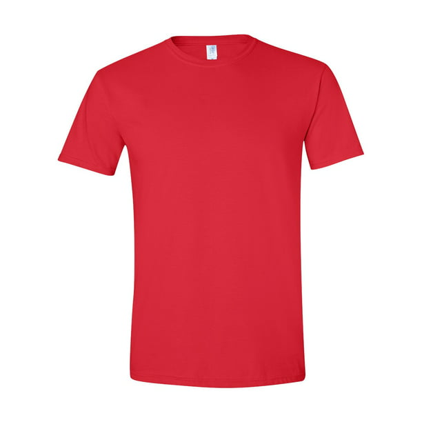 Gildan - Gildan Mens Softstyle T-Shirt, 3XL, Red - Walmart.com ...