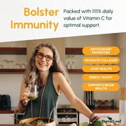 Forest Leaf Liposomal Vitamin C with MCT Oil & Sunflower Lecithin Immunity Booster Vitamins, 120 Vegetable Capsules