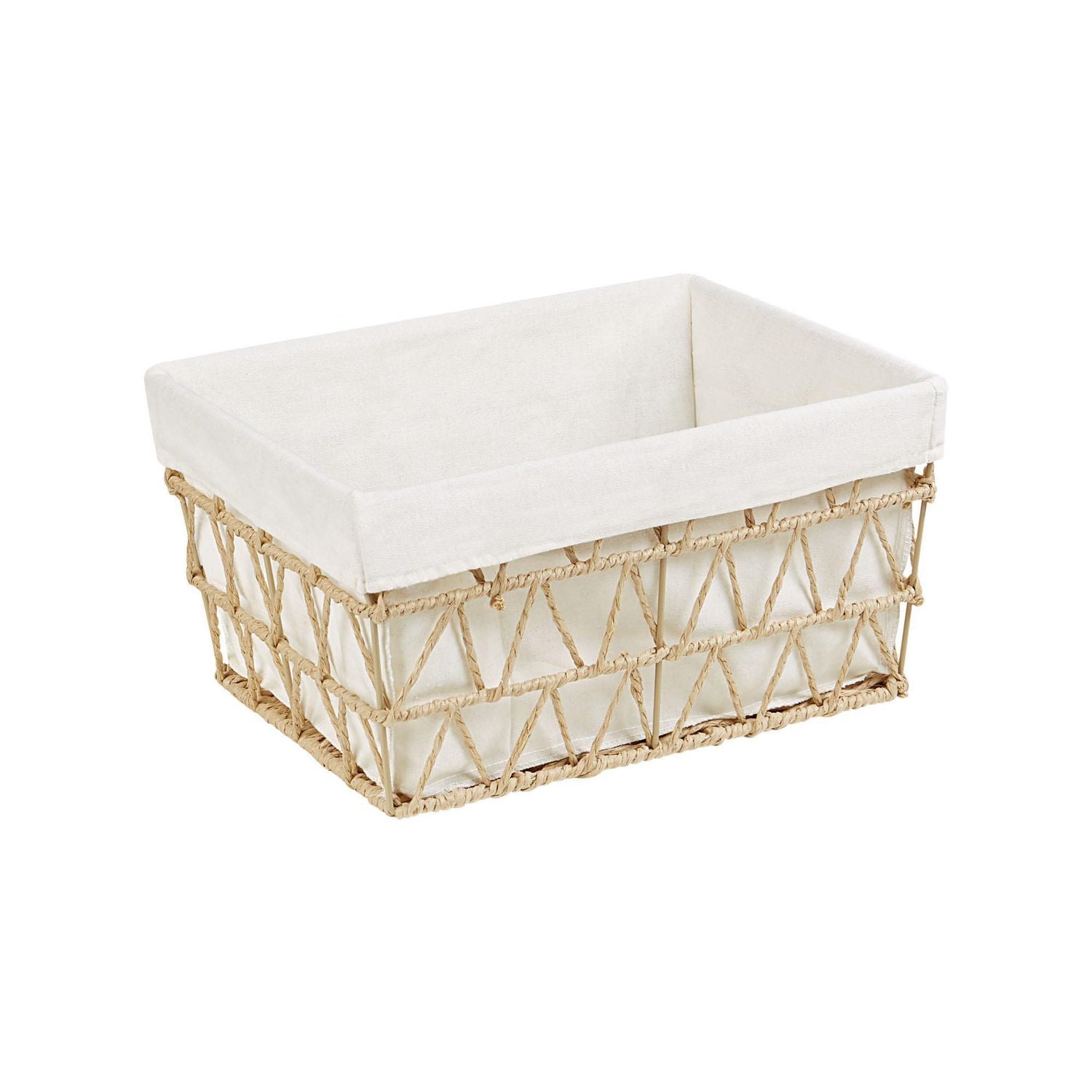 HOMETRENDS Décor Basket, Removable liner