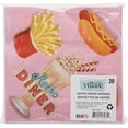 thumbnail image 2 of Gourmet du Village Serviette en Papier Rétro pour Diner, 20 Unités, 2 of 3