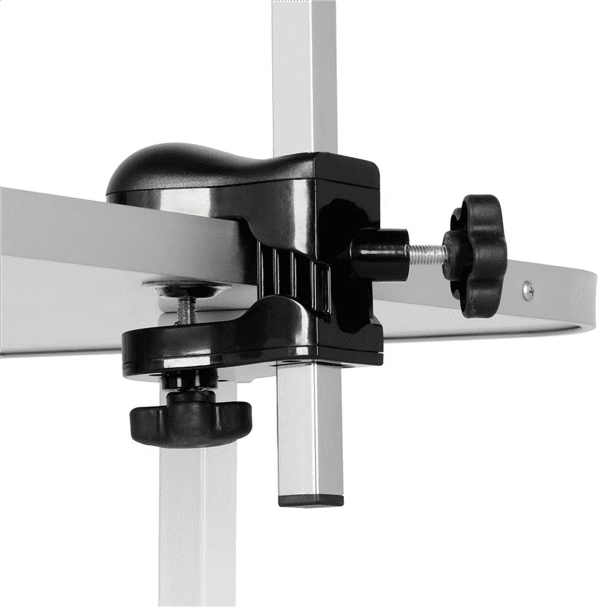 Renwick Pet Grooming Table Folding Adjustable Arm with Clamp Black, 36''
