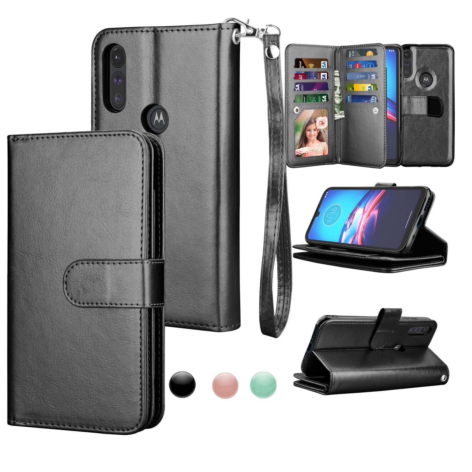 Wallet case for moto e Clearance