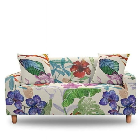 1/2/3/4 Seater Flowers Elastic Sofa Covers For Living Room Washable Sectional Corner Couch Cover All-cover L Shape Slipcovers