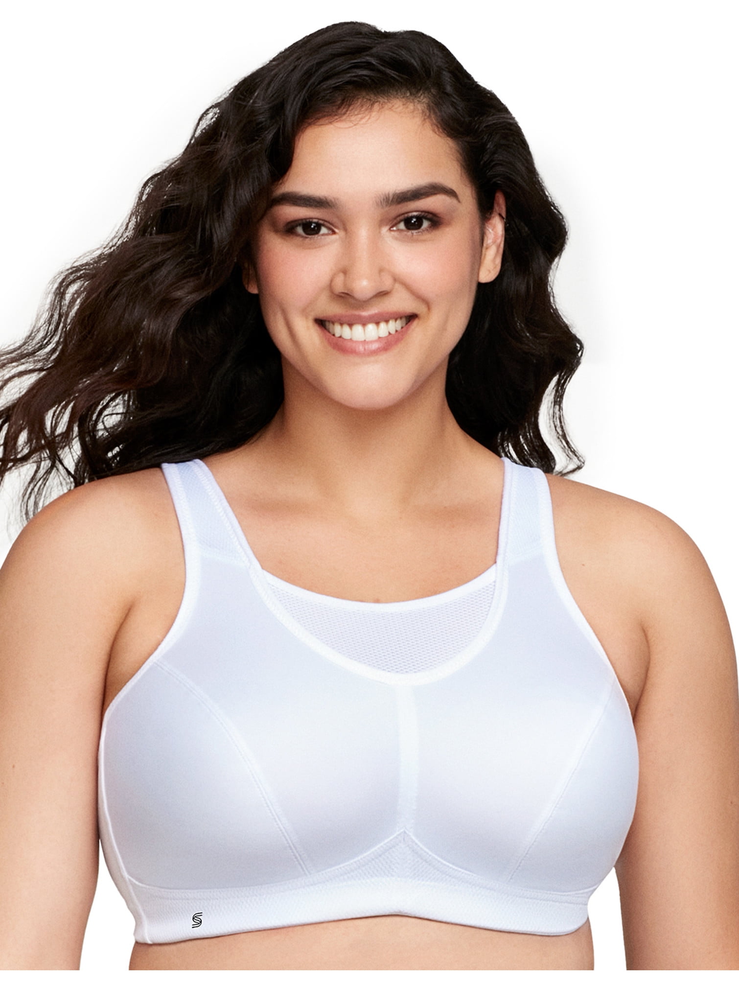 Glamorise Full Figure Plus Size No-Bounce Camisole Sports Bra Wirefree #1066  - Walmart.com