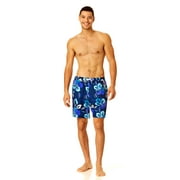 Rugged Shark Men's & Big Men's Swim Trunks, 7 Inseam, Sizes S-3XL