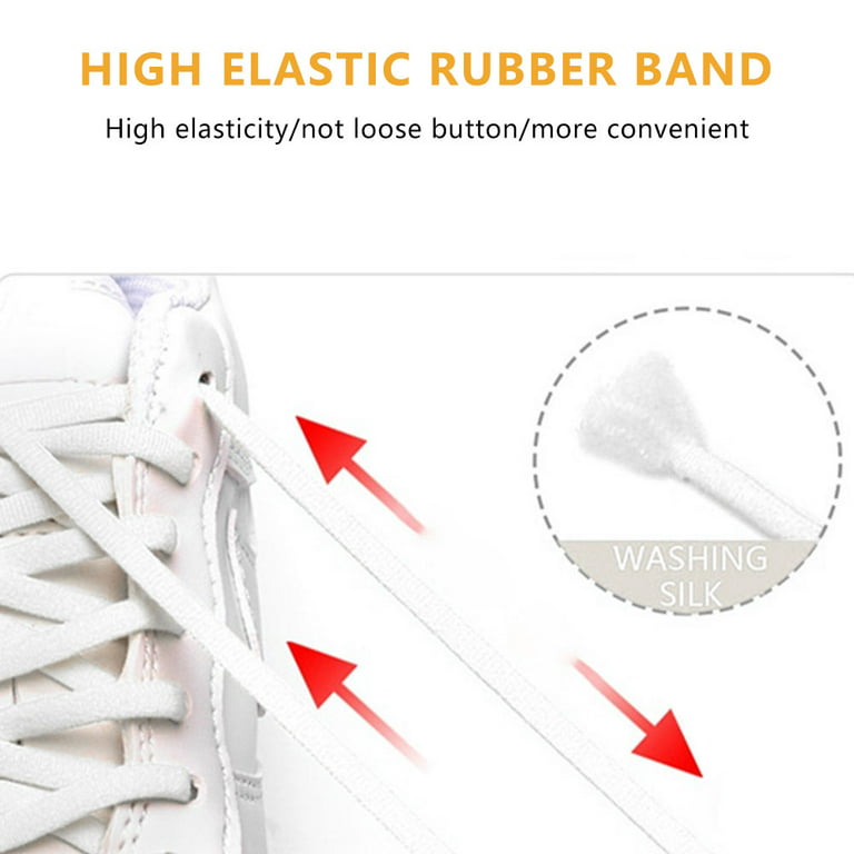 Quick Safety Elastic Shoelaces For Outdoor Sneakers Unisex No Tie Flat  Sneakers For Ladies Laces Ideal For Kids And Adults From Guojiangbag, $6.13