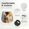 thumbnail image 4 of Pofeuu Rainbow English Cocker Spaniel Print Women's Athletic Shorts Running Workout Shorts Tummy Control Quick Dry Gym Shorts with Pockets Double layer sports shorts-XX-Large, 4 of 7